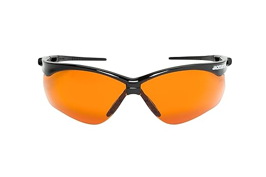 Jackson Safety SG Safety Glasses – Eye Protection for Men and Women – ANSI Z87.1 (Pack of 12)
