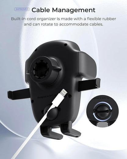 iOttie Easy One Touch Advanced Universal Car Mount Dashboard & Windshield Suction Cup Phone Holder for iPhone, Samsung, Google, All Smartphones