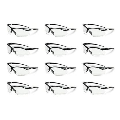 Jackson Safety SG Safety Glasses – Eye Protection for Men and Women – ANSI Z87.1 (Pack of 12)