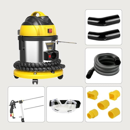 QPKING Walnut Sand DE-Carbon Cleaner HTS558 Walnut Blaster Cleaner Automotive Valvetronic System Carbon Deposition Cleaning Engine Intake Pipe Valve Clean Machine 110V/220V