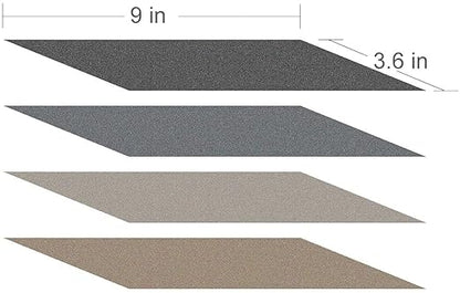 VIBRATITE 48 Pieces Wet Dry Sandpaper, 320 to 10000 Fine Grit Sand Paper Assortment Pack, 9 x 3.6 Inch Sanding Sheets for Automotive Wood Metal Polishing Finishing