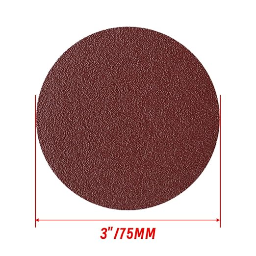 WCIC Sanding Disc Set Red (1x30 Inch-8Pcs)