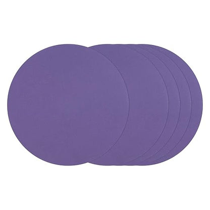 Kozelo 35 Pcs Sanding Discs 3 Inch 1000 Grit Hook and Loop Random Orbital Sandpapers Suitable for Drywall Sander Wood Metal Furniture, Purple