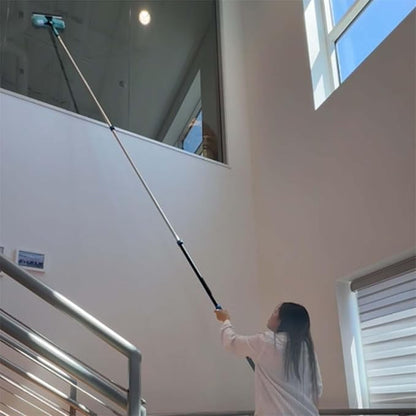 30 Feet Fan Cleaner High Ceiling 2 Cobweb Dusters with Extension Pole(24ft)