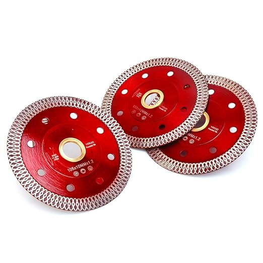 3 Pcs/Lot 4" Super Thin Porcelain Diamond Saw Blade Tile Blade for Porcelain Tile Ceramic