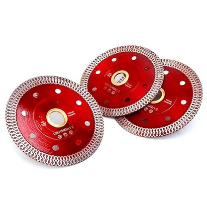 3 Pcs/Lot 4" Super Thin Porcelain Diamond Saw Blade Tile Blade for Porcelain Tile Ceramic