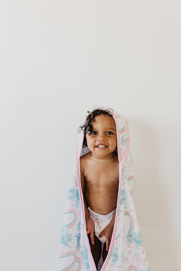 Copper Pearl Premium Knit Hooded Bath Towel Whimsy