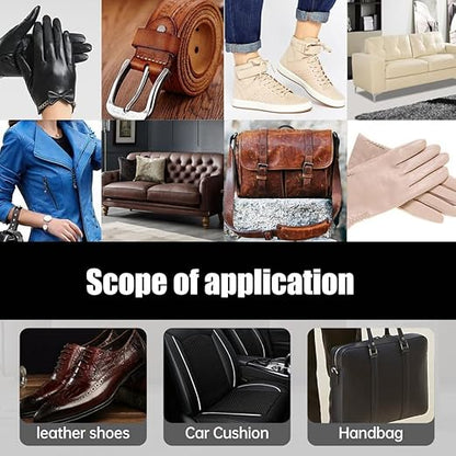 2026 Upgraded Advanced Leather Repair Gel, Multifunctional Leather Repair Kit for Car Seat, Vinyl Repair Kits for Couch Jacket Furniture (red)