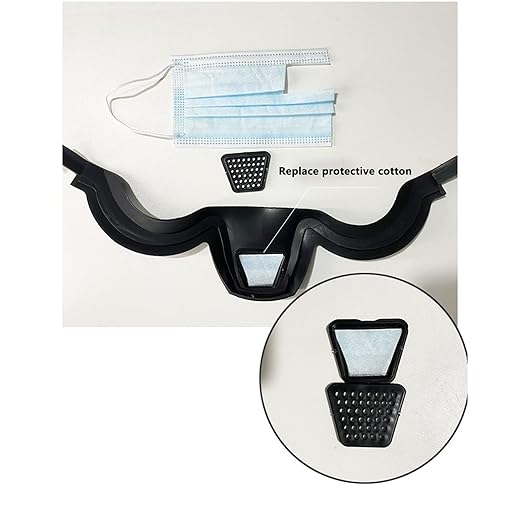 Banxian Super Protective Face Shield,Anti Fog Mask,Adult Clear Face Shield,Plastic Face Mask（Grey）