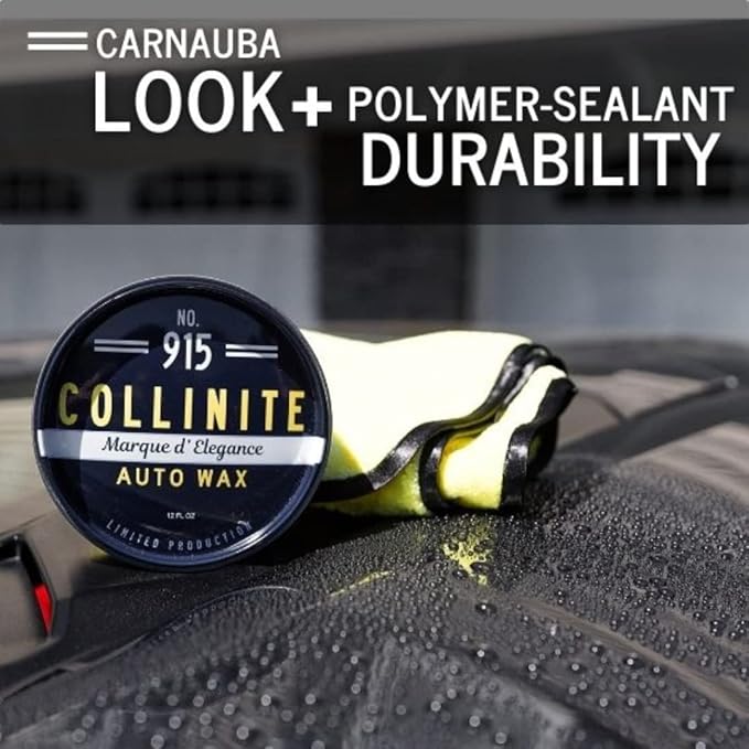 Collinite 915 Marque D Elegance Auto Wax Towel Combo