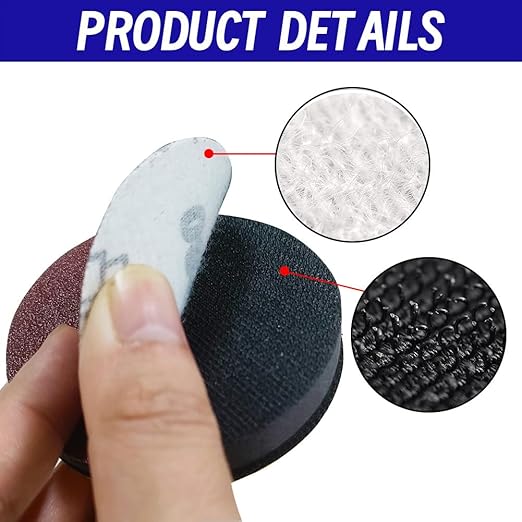 WCIC Sanding Disc Set Red (1x30 Inch-8Pcs)