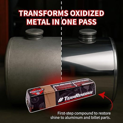 Renegade Products Brown Buffing Compound for Polishing (Cut) (Brown)