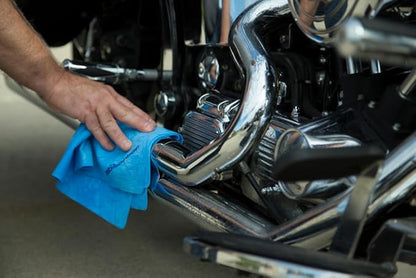 CleanTools The Absorber Synthetic Premium Drying Chamois Cloth for Car: Super Absorbent, Scratch-Free and Washable | 17-Inch x 13-Inch, Small, Color Assorted (PN: 12951)