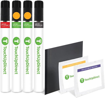 TouchUpDirect SB Cyber Orange Metallic Tricoat Compatible with Ford Exact Match Touch Up Paint Brush - Platinum Kit