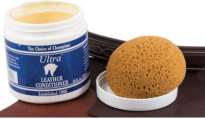 Ultra Leather Conditioner | Essential for Horse Gear Care | Non-Greasy Formula | Ideal for New Leather | Restores Old Leather | Won't Stain Clothing