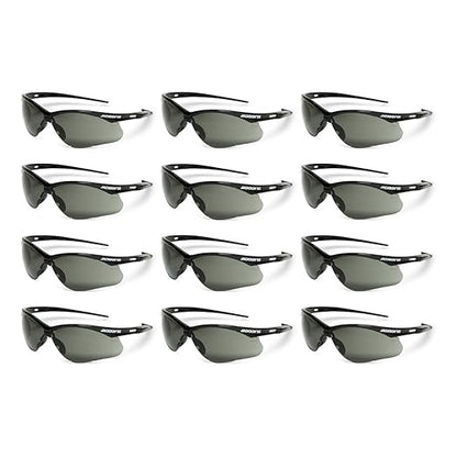 Jackson Safety SG Safety Glasses – Eye Protection for Men and Women – ANSI Z87.1 (Pack of 12)