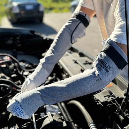 HexArmor A5 Cut Resistant Arm Sleeve With Thumb Hole | Protective Arm Sleeve | Silicone-Free | Fiberglass-Free | Breathable Arm Sleeve | Helix 2045