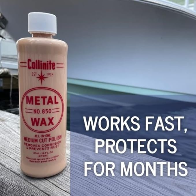 "Collinite No. 850 Metal Wax, 16 Fl Oz - 3 Pack"