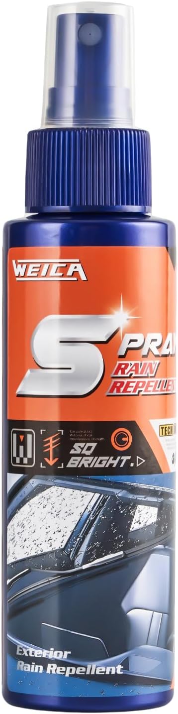 Spray HydroBead Exterior - Water Shedding Coating for Car Windows, Motorcycle Visors, Boat Glass Advanced Water Beading Technology 100ML