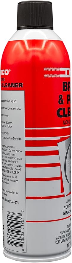 Denco # 1930-50 Brake & Parts Cleaner - 50-State Compliant - 13 OZ Per Can - Non-Chlorinated - 12 to 960 Cans/Case (6)
