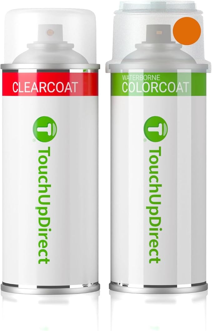 TouchUpDirect XAX Sun Blaze Pearl Compatible with Subaru Exact Match Touch Up Paint Aerosol - Essential Kit