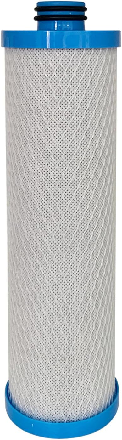Replacement Water Filter For WaterPur™ rv model RCS/FR1 Housing, Activated Carbon Filtration with Double O-ring Seal Compatible with KW1 Cartridge, 1-Pack
