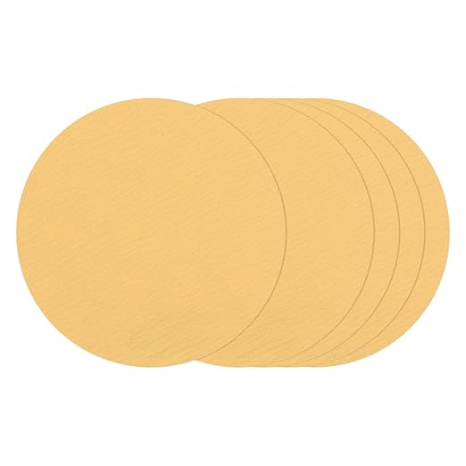 Kozelo 30 Pcs Sanding Discs 2 Inch 800 Grit Hook and Loop Random Orbital Sandpapers Suitable for Drywall Sander Wood Metal Furniture, Yellow