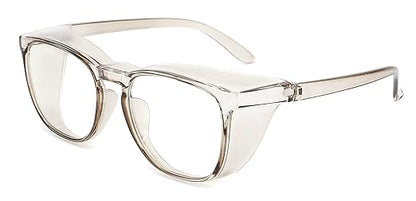 Alsenor Safety Glasses Anti Fog Goggles Protective Eyewear Blue Light Blocking Anti Dust UV Protection Glasses For Men Women (Green)