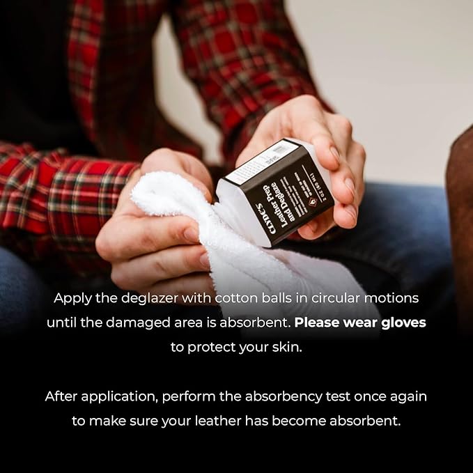Clyde's™ Leather Cleaning, Prep, and Protection Kit | for Use on Non Absorbent Leather Apparel, Furniture, Auto Interiors, Tack, Shoes | Must Have Before and After Applying Leather Recoloring Balm