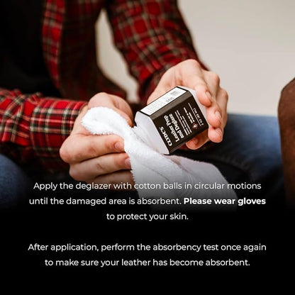 Clyde's™ Leather Cleaning, Prep, and Protection Kit | for Use on Non Absorbent Leather Apparel, Furniture, Auto Interiors, Tack, Shoes | Must Have Before and After Applying Leather Recoloring Balm
