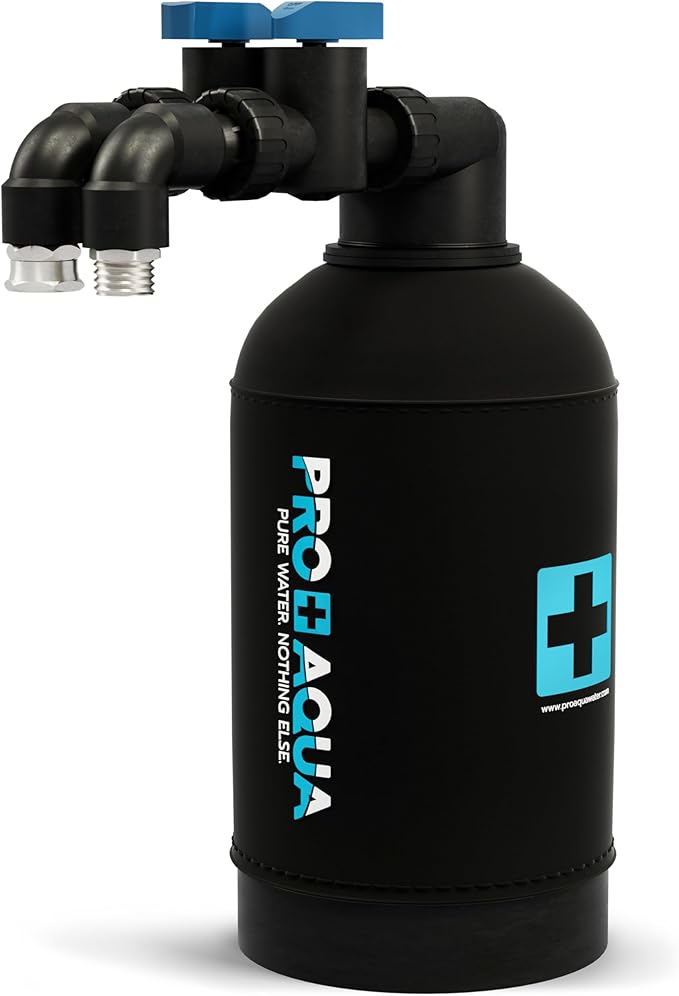 PRO+AQUA RinseMaster Go | Portable Spotless 1,100 Gallon Deionizer Spot-Free System for Car & RV Wash, Auto Detailing, High Capacity Spotless Rinse for All Vehicles, Trailers, Motorcycles, Boats