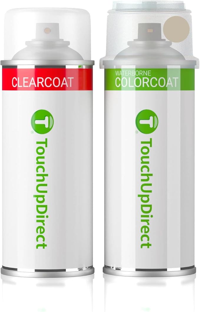 TouchUpDirect 4V6 Quicksand Compatible with Toyota Exact Match Touch Up Paint Aerosol - Essential Kit