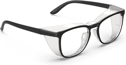 Stylish Safety Glasses, Clear Anti-Fog Anti-Scratch Protective Glasses For Men And Women