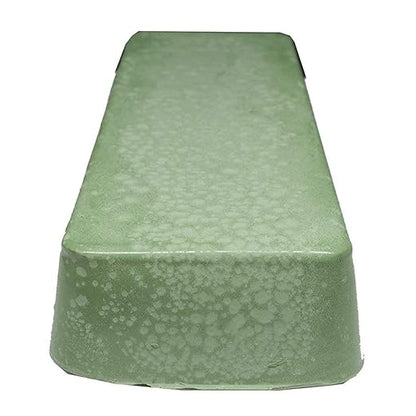Benchmark Abrasives Buffing Compound for Metal Polishing Removing Scratches from Hard Metals, Stainless Steel, Chrome, Iron, 1 Pound Bar (Emerald Green)