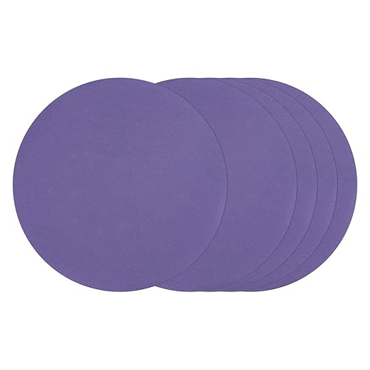 Kozelo 40 Pcs Sanding Discs 3 Inch 3000 Grit Hook and Loop Random Orbital Sandpapers Suitable for Drywall Sander Wood Metal Furniture, Purple