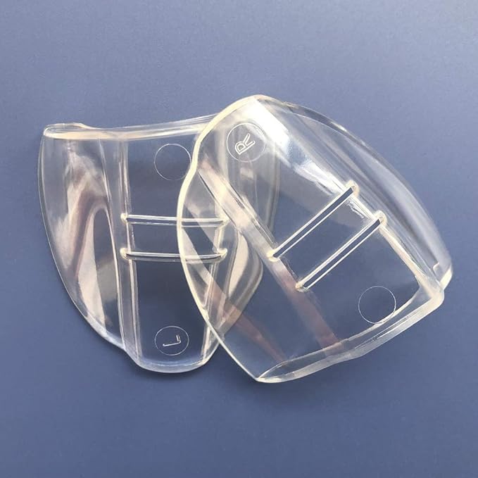 Safety Glasses Side Shields FAteam 2 Pairs Universal Safety Clear Flexible Side Shields Slip On Side Shields Fits All Eyeglasses Frames (≤17mm frames universal)