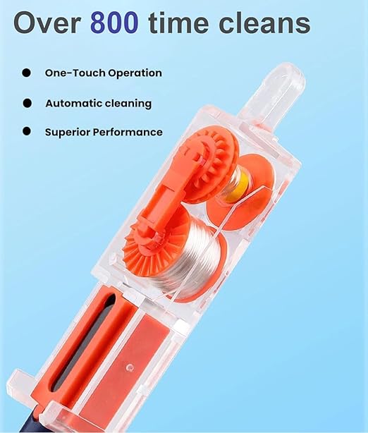 Zenithra Fiber Optic Cleaner,10PCS Fiber Optic Cleaning Pen 1.25mm Ferrules LC/MU FTTH Connector Cleaning Tools with 800+ Times