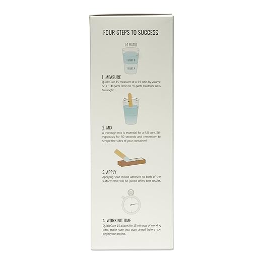 System Three Quick Cure 15 Epoxy Adhesive, 1/2 Gallon Kit