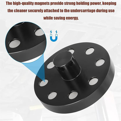 Magnetic Chassis Cleaner Flusher Kit (Includes Wash Mitt) for Standard 0.61” Garden Hose & Pressure Washers, 360° Magnetic Undercarriage Cleaner with 6 Nozzles, for Truck, SUV, Off-Road (1pc)