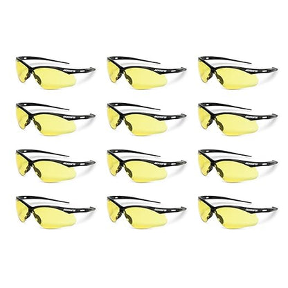 Jackson Safety SG Safety Glasses – Eye Protection for Men and Women – ANSI Z87.1 (Pack of 12)