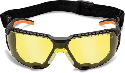 ProtectX Classic Safety Glasses, Anti-Fog Scratch Resistant Lenses, Protective Eyewear for Work, Indoor/Outdoor, ANSI Z87.1