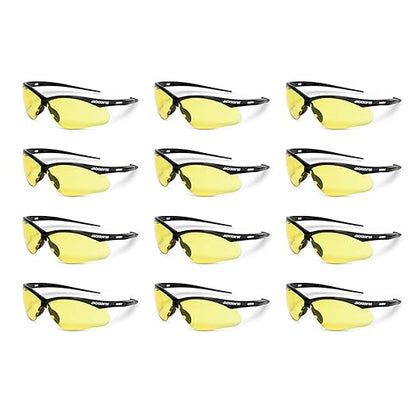 Jackson Safety SG Safety Glasses – Eye Protection for Men and Women – ANSI Z87.1 (Pack of 12)
