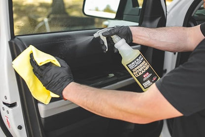 P & S PROFESSIONAL DETAIL PRODUCTS - Xpress Interior Cleaner - All-in-One Solution for Safely Removing Traffic Marks, Dirt, Grease, Oil; Works on Leather, Vinyl, Plastic; Fresh Scent - 1 Quart