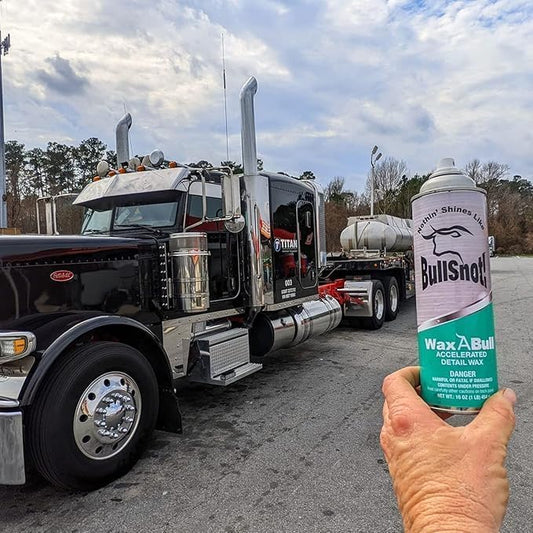 WaxABull Accelerated Detail Auto Wax 10899009 - Quick Shine Truck and Car Polishing Wax 16oz