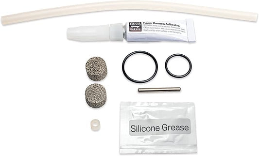 Griot's Garage The BOSS Foam Cannon Rebuild Kit, Car Wash Gun Accessories with Seals, Gaskets, and Replacement Parts