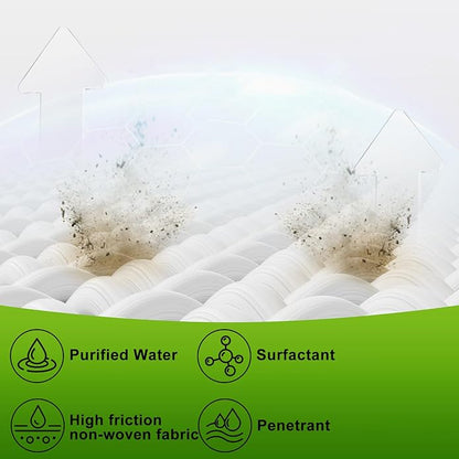 X-SMILE Shoe Cleaner Wipes Sneaker Quick Wipes Disposable Travel Portable Removes Dirt, Stains