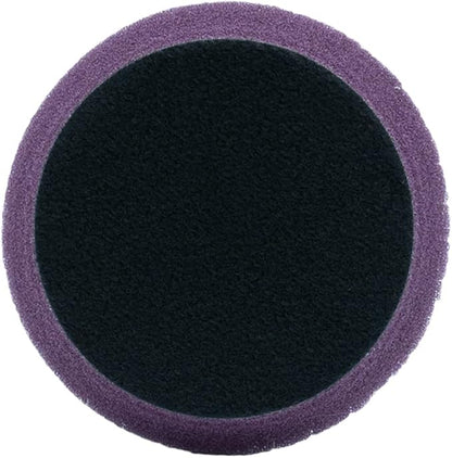 3D Dark Purple Foam Cutting Pads, 2 Pack | Fast Compound Cuts for Removing Paint Defects | Professional Grade | Superior Finish for Automotive Painted Surfaces | Car Detailing | 3.5” Round