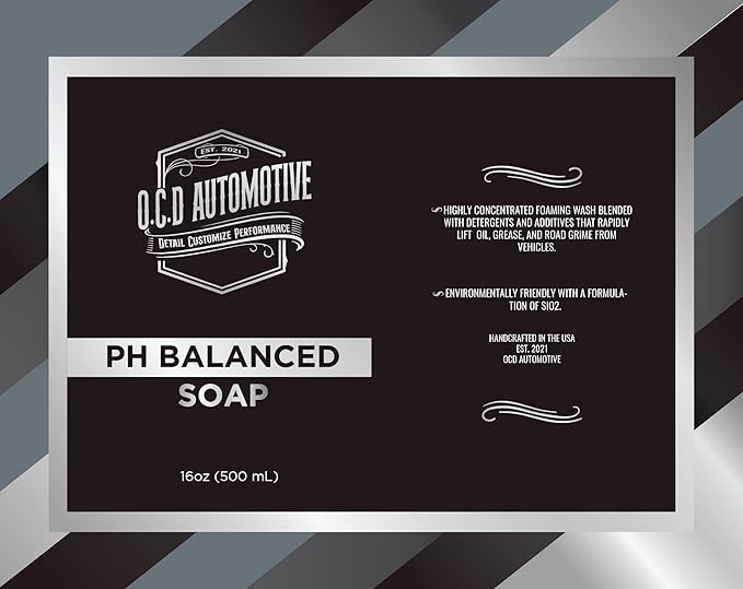 Ceramic pH Balanced Car Soap (safe for coated cars, trucks, bikes, and boats)