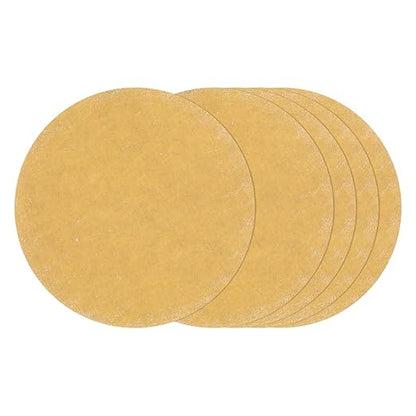 Kozelo 10 Pcs Sanding Discs 1 Inch 1000 Grit Hook and Loop Random Orbital Sandpapers Suitable for Drywall Sander Wood Metal Furniture, Yellow