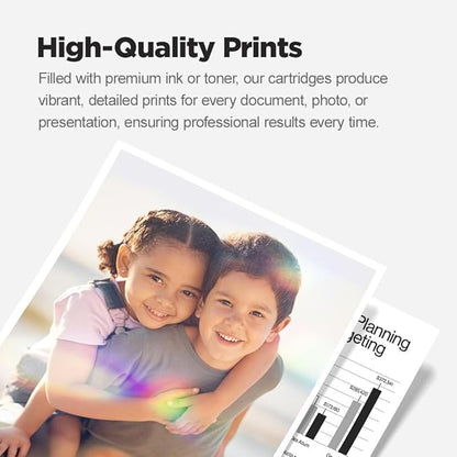 LD Products Remanufactured Ink Cartridge Replacement for HP 62XL High Yield (2 Black, 2 Color, 4-Pack) Compatible with Envy 5540 5540 5541 5542 5543 5544 5545 5546 5740 5741 5742 5743 5744 5745